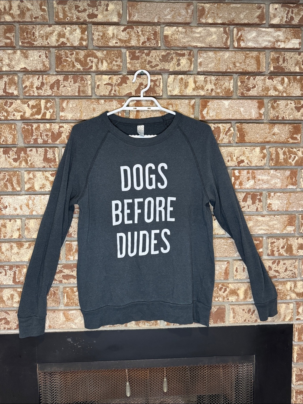 “Dogs Before Dudes" Crewneck Sweatshirt
